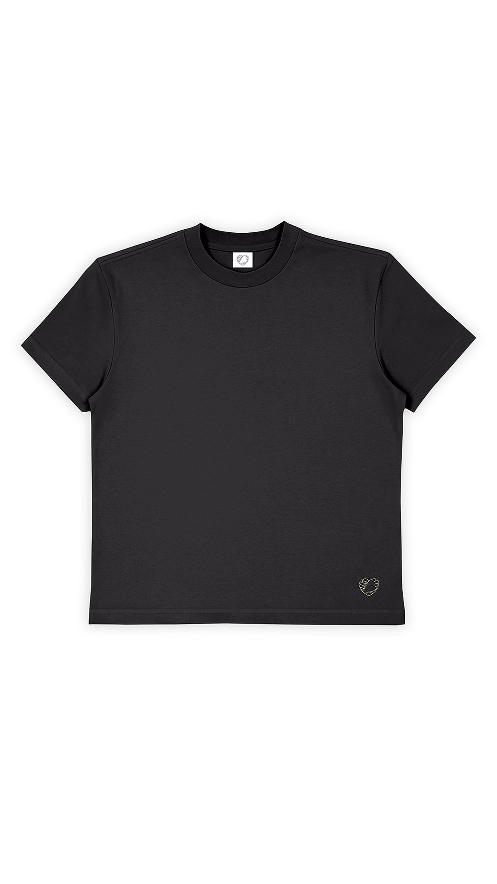 Masc Essential Heavyweight ‘Black’ Tee V2