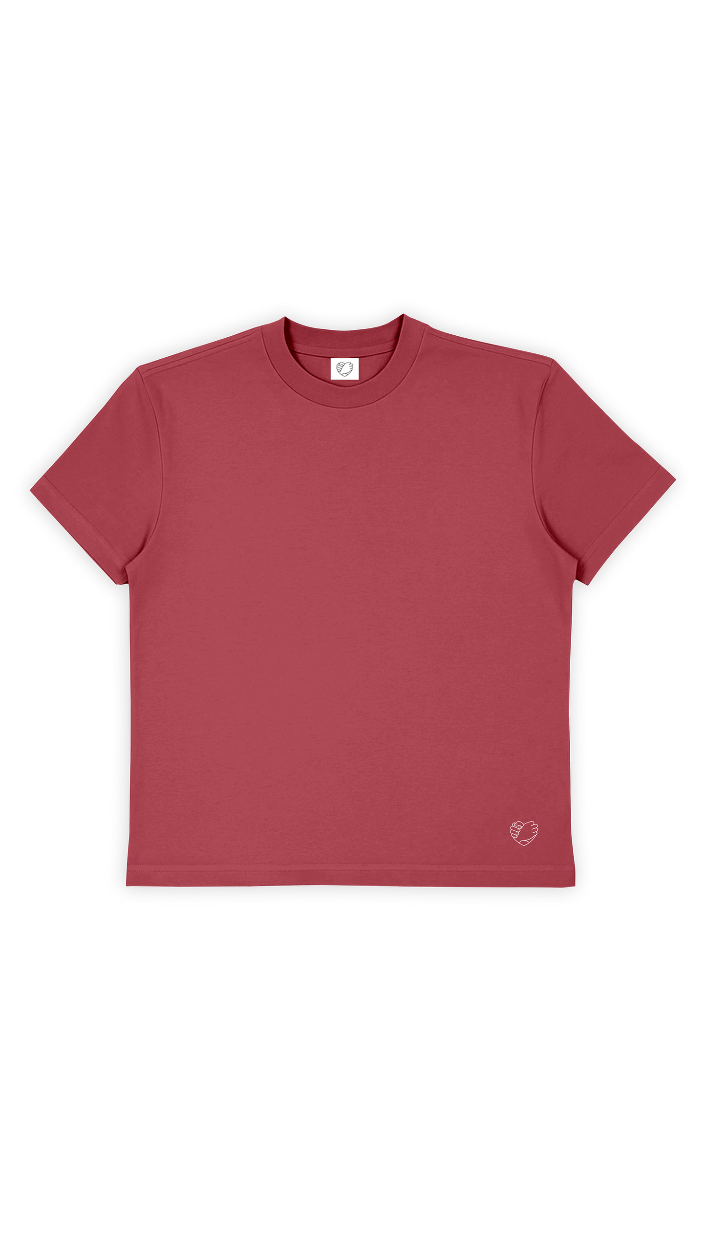 Masc Essential Heavyweight ‘Vintage Red’ Tee V2